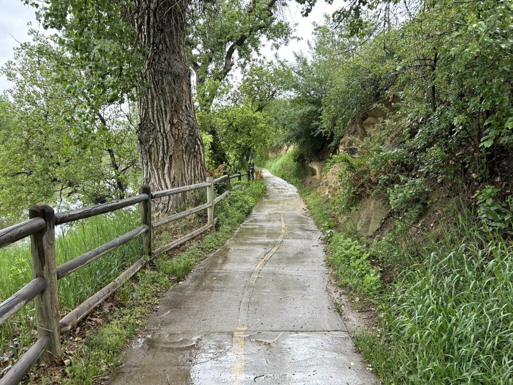 The Narrows section of the Poudre River Trail in western Greeley. Photo courtesy Justin Scharton