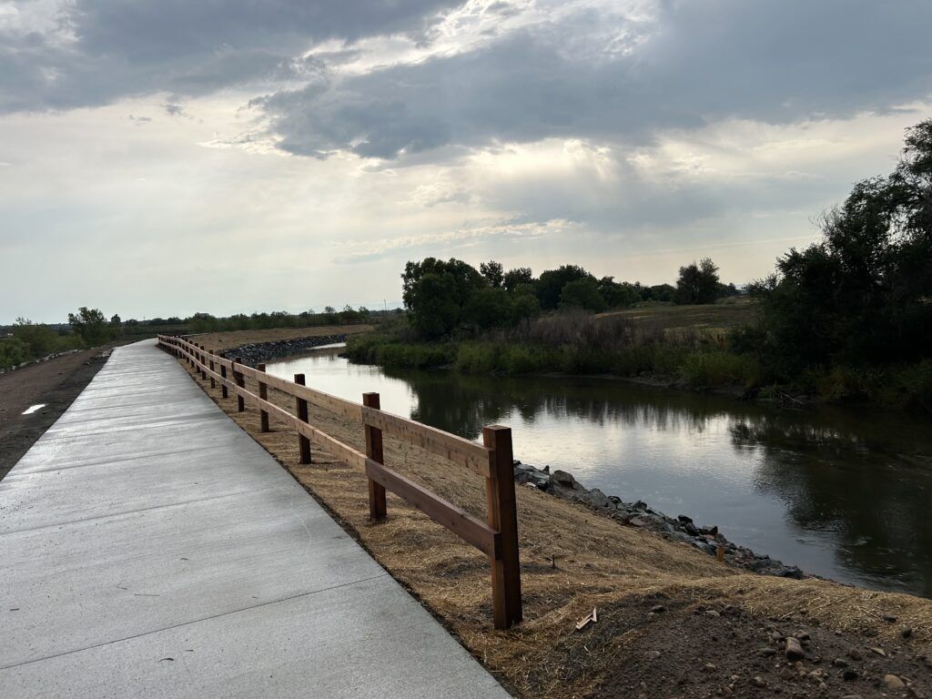 The Poudre Ponds section of the Poudre River Trail in Weld County. Photo courtesy Justin Scharton