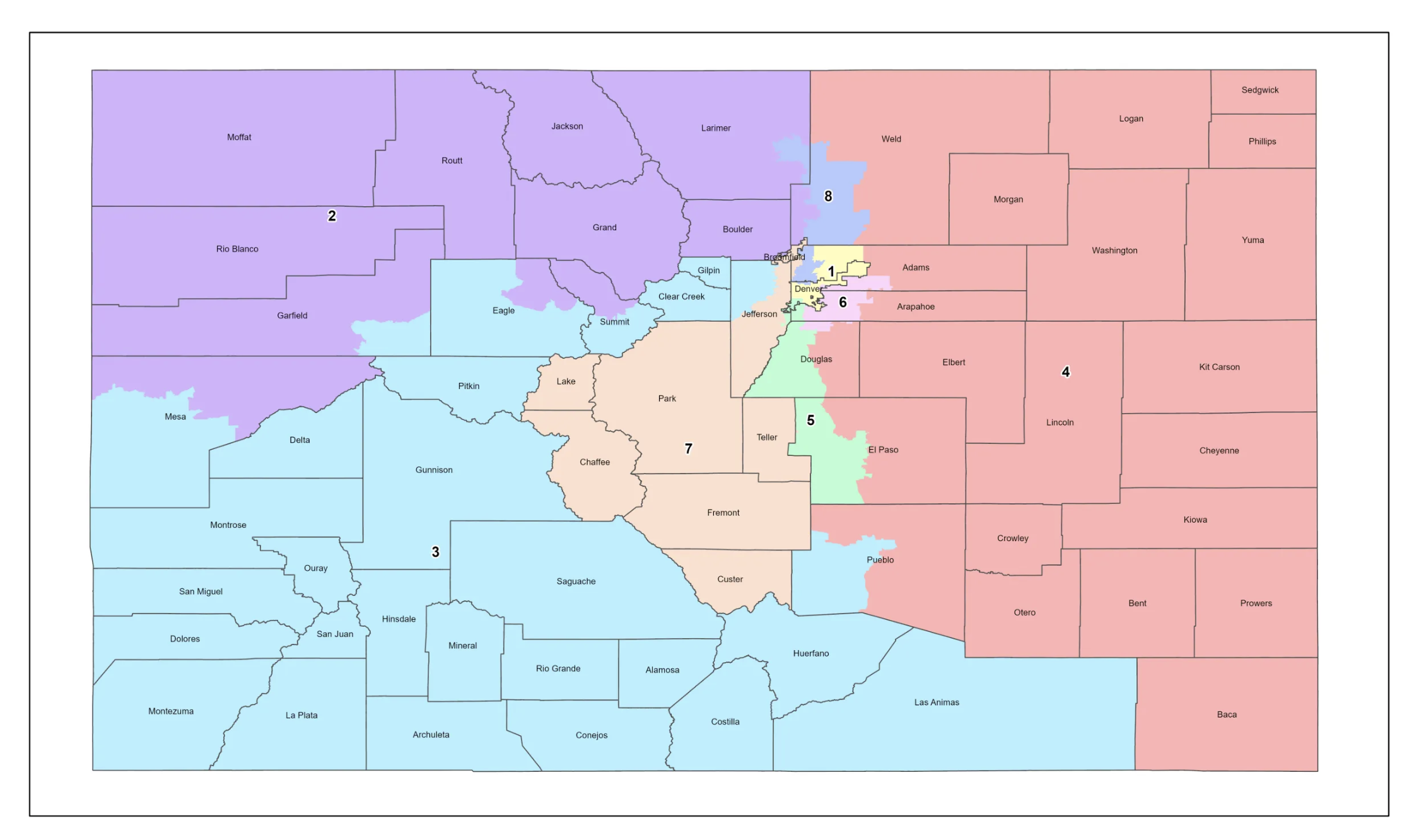 Redistricting scheme would give Colorado Democrats seven House members, split El Paso County | Bob Loevy