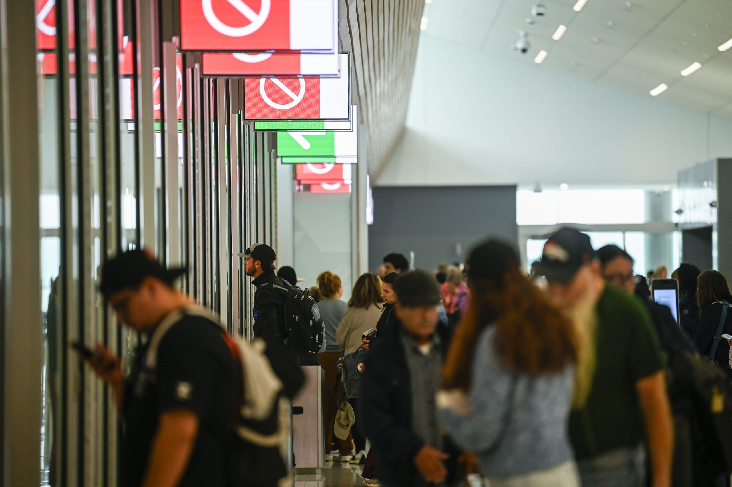 Denver airport hasn’t had notice ICE agents will assist TSA yet. Wait times are short, though