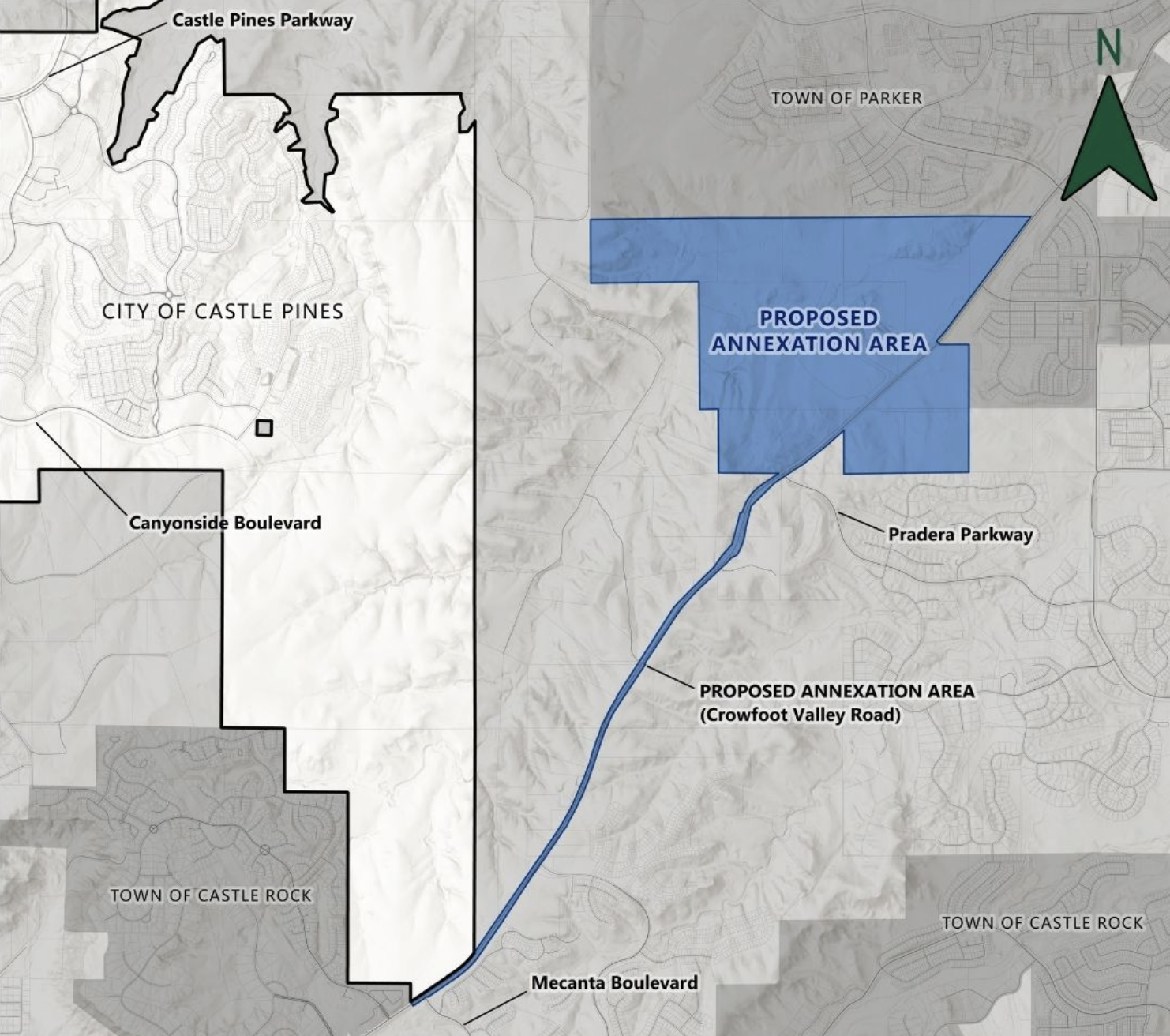Castle Pines places 120-day stay on annexation requests
