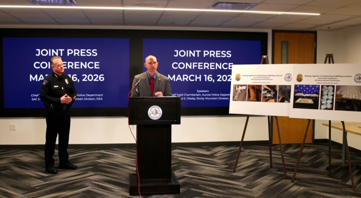 Aurora police, DEA tout partnership to crack down on illegal drugs, reduce overdose deaths