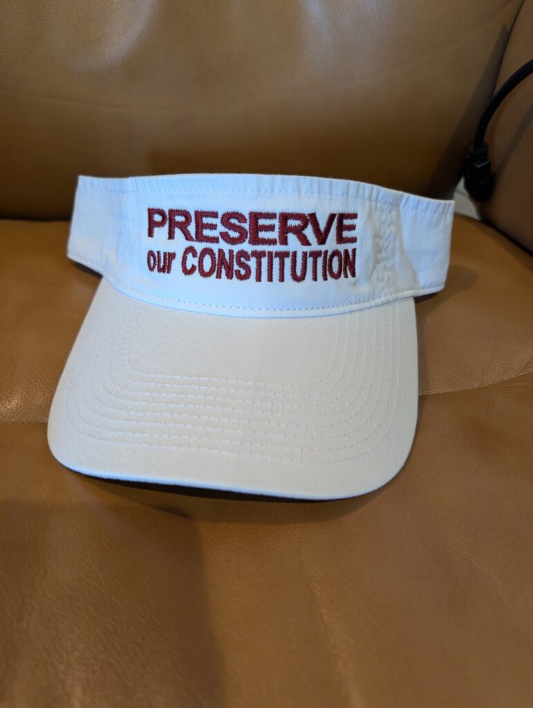 Preserve our Constitution hat