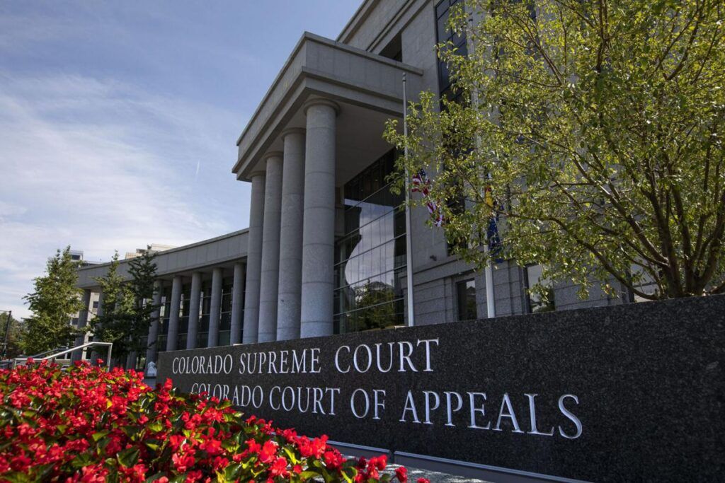 FILE PHOTO: The Ralph L. Carr Colorado Judicial Center, on Tuesday, Sept. 13, 2022, in Denver, Colo. (Timothy Hurst/The Denver Gazette)