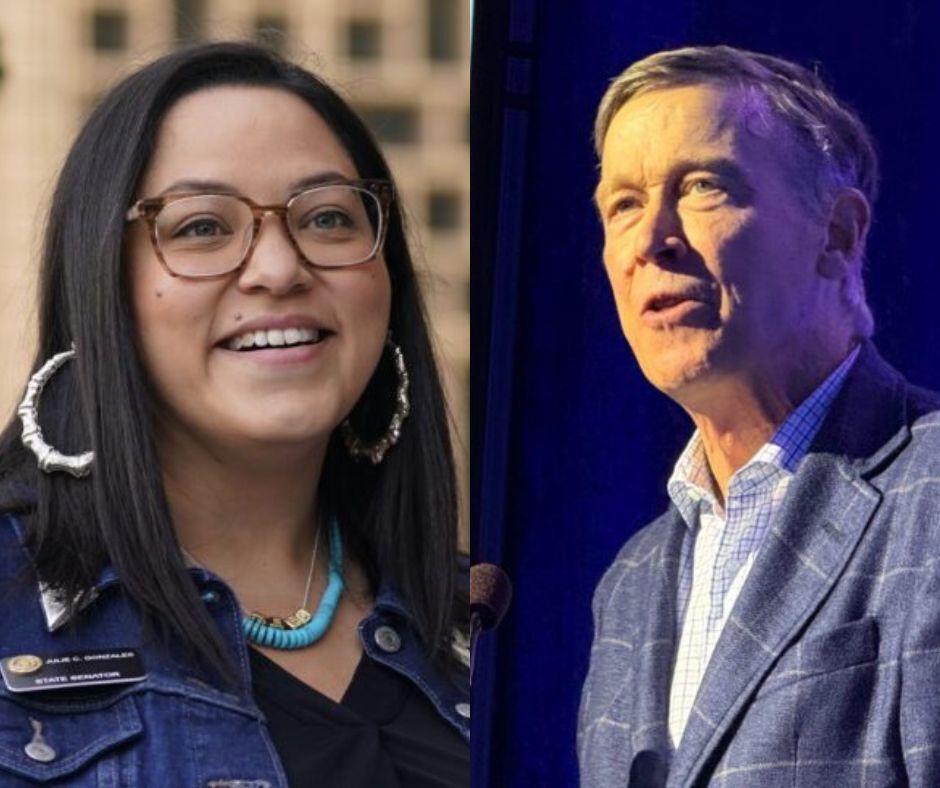 Colorado primary for U.S. Senator: Candidates John Hickenlooper and Julie Gonzales