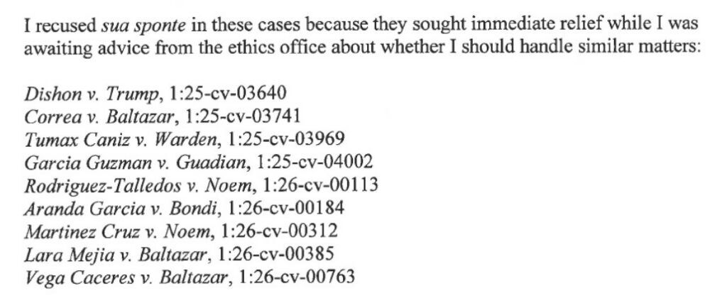 Source: Senate Judiciary Committee questionnaire