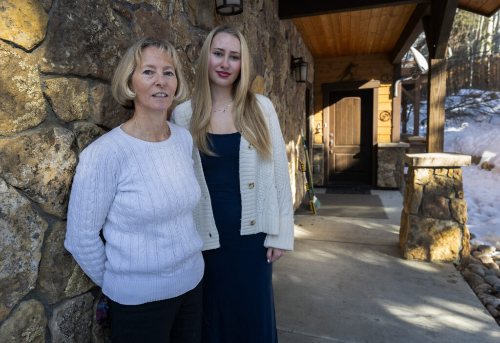 Ramona May, left, said she is fighting for her daughter, Kiersten May, right, who said she was raped on her high school graduation campout in 2024 outside Steamboat Springs, Colo. (The Gazette, Christian Murdock)