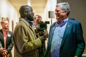 Yemi Mobolade (left) and Wayne Williams