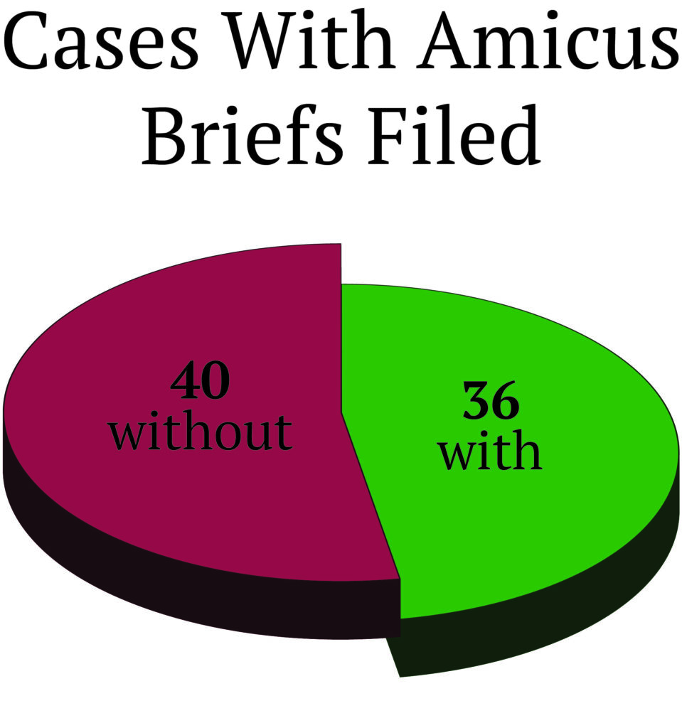 Amicus briefs 2026