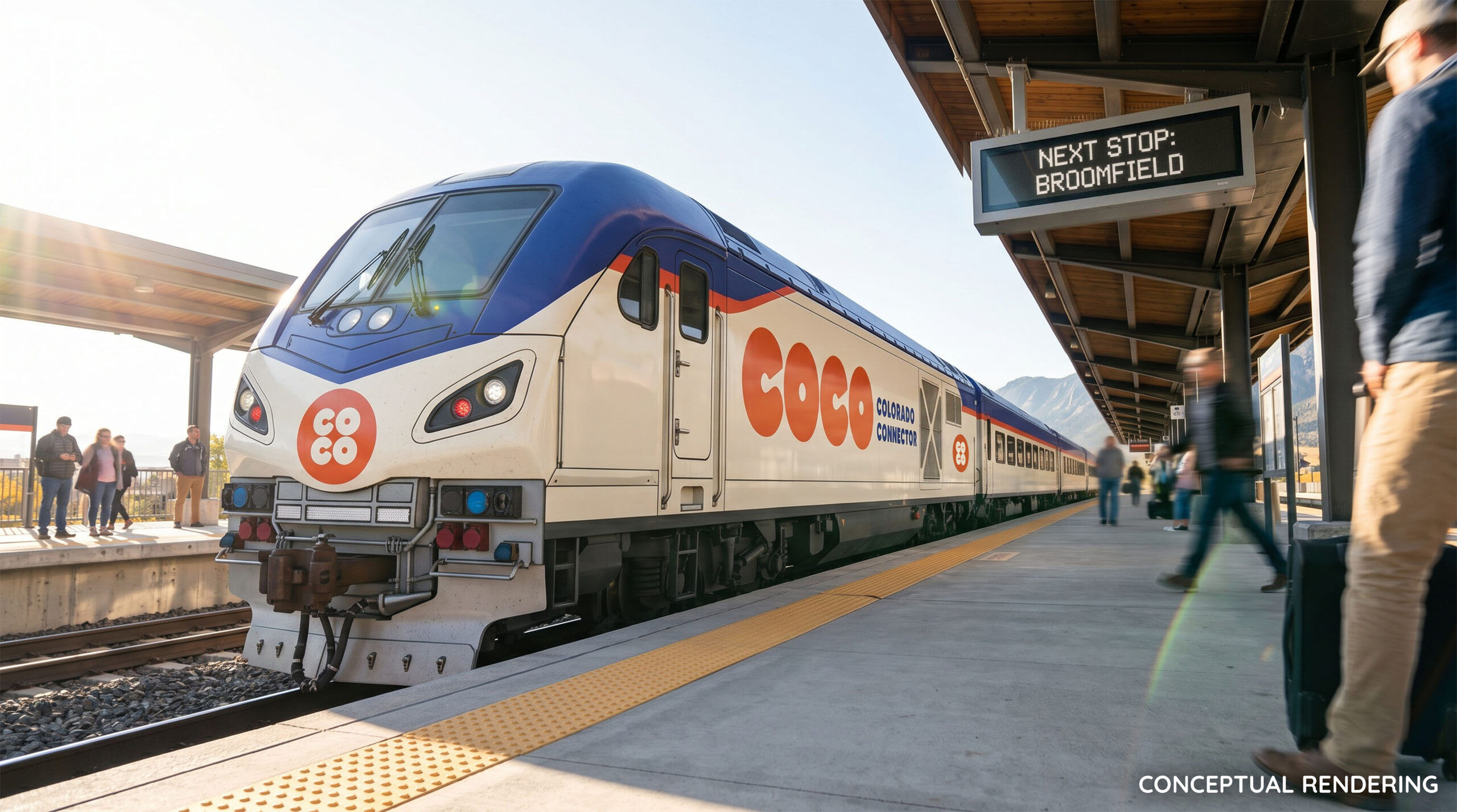 Newest Front Range Passenger Rail plan includes second Colorado Springs station