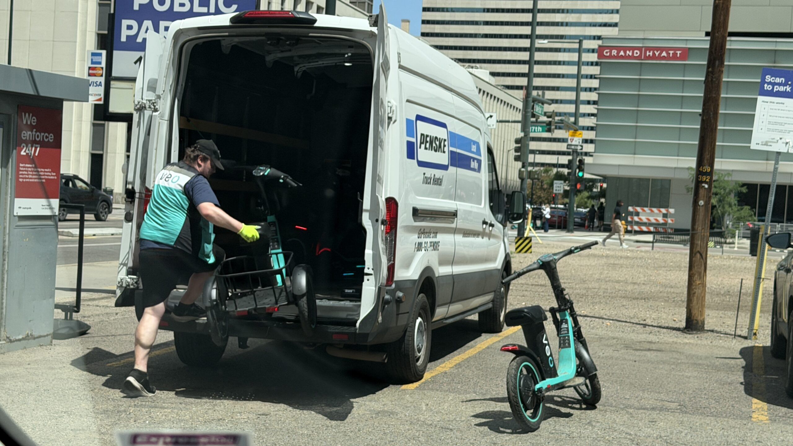 Veo scooter clutter, sidewalk riders frustrate Denverites