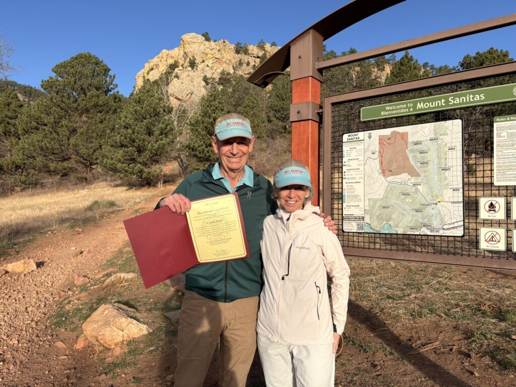 A Colorado favorite for Sen. Judy Amabile is Mt. Sanitas. (Courtesy of Judy Amabile)