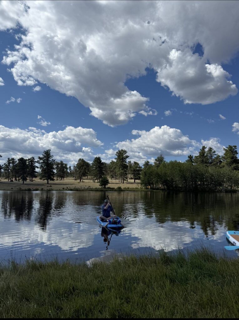 Colorado Rep. Eliza Hemarick of Centennial says her favorite place in Colorado is Red Feather Lakes, where four generations her family and friends have hiked, swam, fished, paddleboarded, ridden horses and shared meals. (Courtesy of Eliza Hemarick)