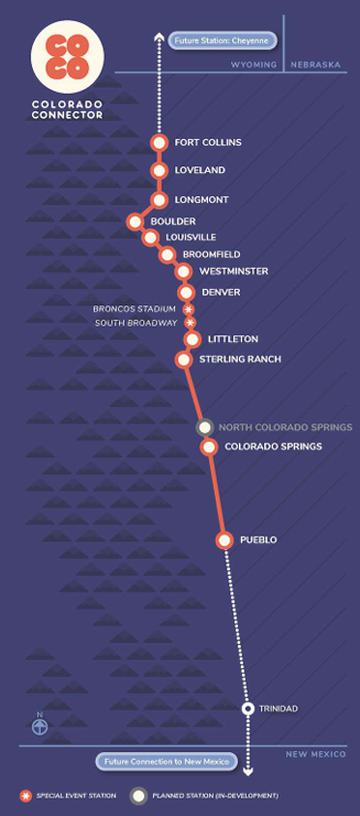 The proposed Colorado Connector line.