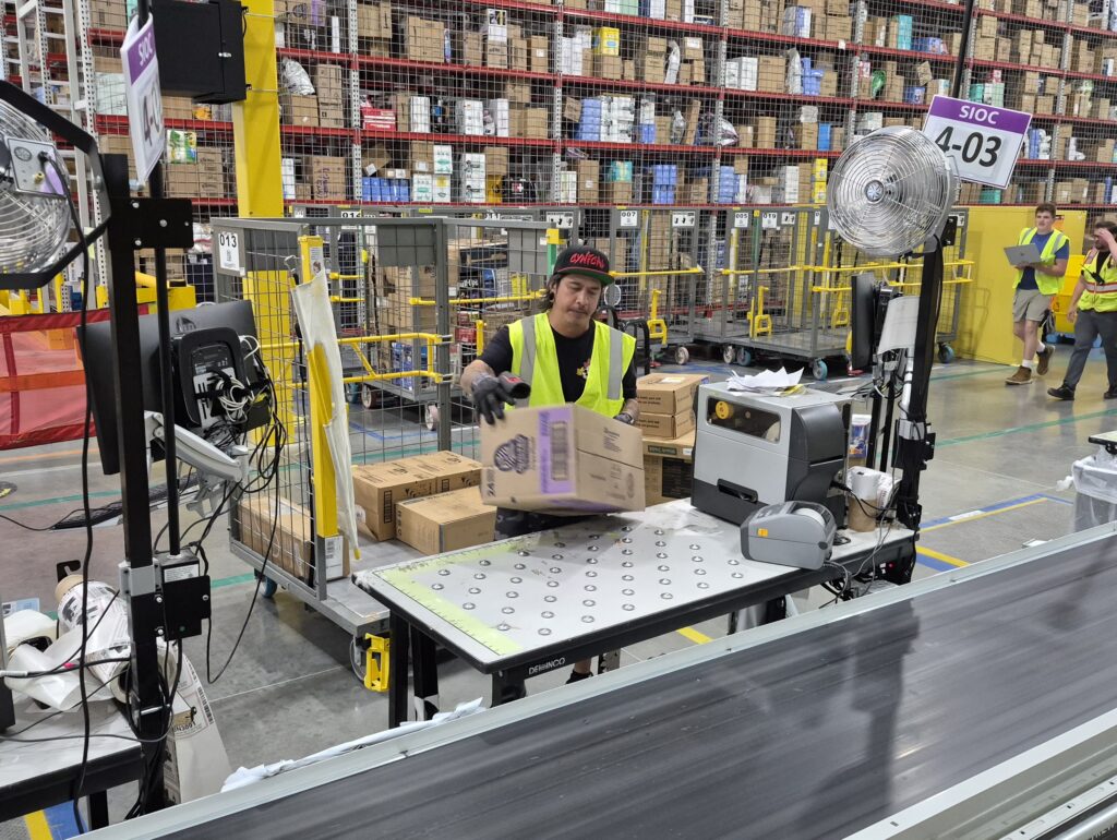 Amazon same-day facility Englewood
